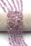 Ametrin Doğal Taş Dizi 7 x 10 mm Mercimek Kesim - DZ-1262