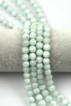 Angelite Green Doğal Taş Dizi 8 mm Küre Kesim