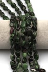Anyolit Doğal Taş Dizi 10 x 13 mm Mercimek Kesim - DZ-1246