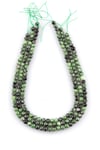 Anyolit ( Ruby Zoisite ) Doğal Taş Dizi 6 mm Küre Kesim