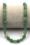 Aventurin Doğal Taş Dizi 7 x 11 mm Mercimek Kesim - DZ-1230