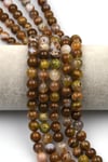 Avustralya Agate Opal Doğaltaş Dizi 8 mm Küre Kesim