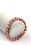 Ay Taşı Doğal Taş Bileklik 8mm Küre Kesim