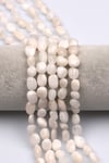Ay Taşı Doğal Taş Dizi 10 x 13 mm Mercimek Kesim - DZ-1256