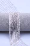 Ay Taşı Doğal Taş Dizi 3 mm Fasetli Küre Kesim - DZ-1574