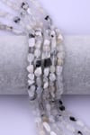 Ay Taşı Doğal Taş Dizi 3 x 8 mm Mercimek Kesim