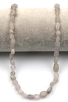 Ay Taşı Doğal Taş Dizi 5 x 8 mm Mercimek Kesim