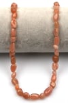 Ay Taşı Doğal Taş Dizi 6 x 8 mm Mercimek Kesim