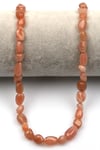Ay Taşı Doğal Taş Dizi 6 x 8 mm Mercimek Kesim