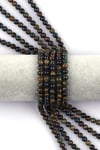 Azurit - Malakit Doğal Taş Dizi 6 mm Küre Kesim