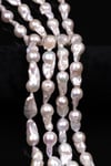 Barok İnci Doğal Taş Dizi 10 x 21 mm Şekilsiz Kesim