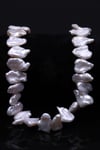 Barok İnci Doğal Taş Dizi 12 x 18 mm Özel Kesim - DZ-1415