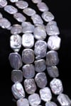 Barok İnci Doğal Taş Dizi 14 x 21 mm Özel Kesim - DZ-1413