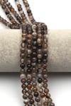 Botswana Akik Doğal Taş Dizi 6 mm Küre Kesim - DZ-0933
