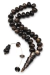 Bufalo Boynuzu Tesbih 10 x 13 mm Rondel Kesim - T-1595