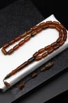 Bufalo Boynuzu Tesbih 8 x 14 mm Kapsül Kesim - T-1608
