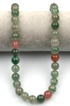 Çilek Kuvars (Green Kuvars) Doğal Taş Dizi 10 mm Küre Kesim
