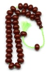 Çubuk Sıkma Tesbih 9 x 13 mm Rondel Kesim - T-1571