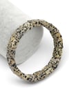 Dalmaçyalı Jasper Doğal Taş Bileklik 12 x 12 mm Özel Kesim