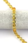Damla Kehribar Dizi 8 mm Küre Kesim
