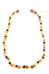 Damla Kehribar Kolye – 40 cm