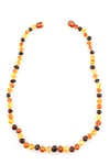 Damla Kehribar Kolye – 40 cm
