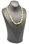 Damla Kehribar Kolye – 46 cm