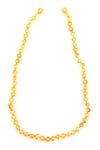 Damla Kehribar Kolye – 48 cm