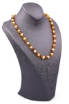 Damla Kehribar Kolye – 50 cm