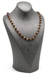 Damla Kehribar Kolye – 58 cm