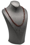 Damla Kehribar Kolye – 58 cm