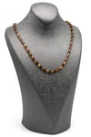Damla Kehribar Kolye – 58 cm
