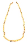 Damla Kehribar Kolye – 60 cm