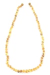 Damla Kehribar Kolye – 60 cm