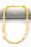 Damla Kehribar Kolye – 60 cm