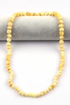 Damla Kehribar Kolye – 60 cm