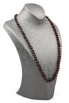 Damla Kehribar Kolye – 62 cm