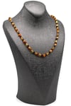 Damla Kehribar Kolye - 63 cm