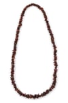 Damla Kehribar Kolye – 64 cm