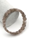 Dumanlı Kuvars Doğal Taş Bileklik 10 x 14 mm Özel Kesim