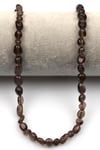 Dumanlı Kuvars Doğal Taş Dizi 6 x 8 mm Mercimek Kesim