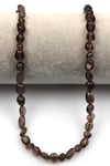 Dumanlı Kuvars Doğal Taş Dizi 6 x 8 mm Mercimek Kesim