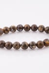 Fire Lace Opal Doğal Taş Bileklik 8 mm Küre Kesim