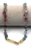 Florit Doğal Taş Dizi 8 x 12 mm Mercimek Kesim - DZ-1324