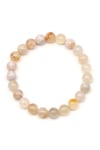 Flower Agate Doğal Taş Bileklik 8 mm Küre Kesim