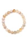 Flower Agate Doğal Taş Bileklik 8 mm Küre Kesim