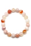 Flower Agate Doğal Taş Bileklik 9 mm Küre Kesim - BLK-2168