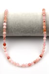 Flower Agate Doğal Taş Dizi 6 mm Küre Kesim