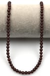 Garnet (A Kalite) Doğaltaş Dizi 5 mm Küre Kesim