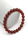Garnet (AAA Kalite) Doğal Taş Bileklik 8 mm Küre Kesim